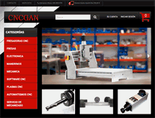 Tablet Screenshot of cncgan.com